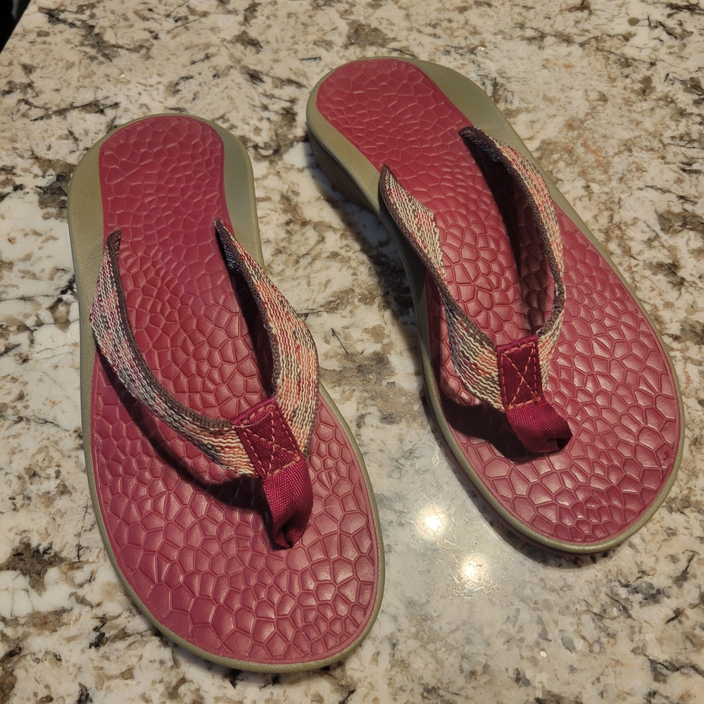 Chaco Pink Flip-Flops for Women